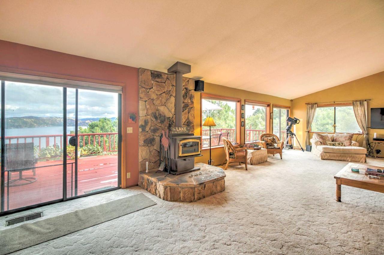 Spacious Kelseyville Home With Large Lakefront Deck! Экстерьер фото